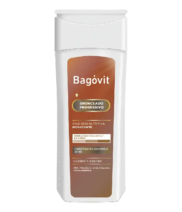Bagovit Bronceado Progresivo emulsión nutritiva