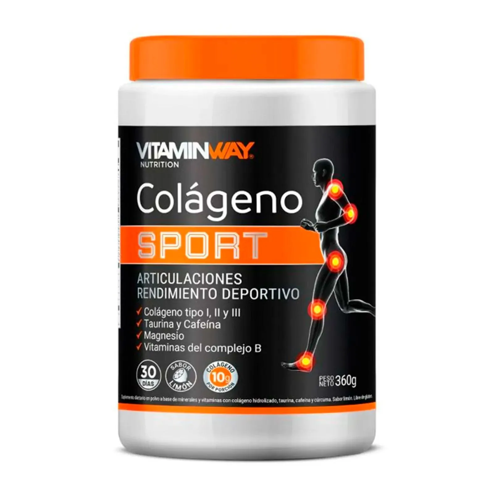 VitaminWay Colágeno Sport rendimiento deportivo 360 gramos