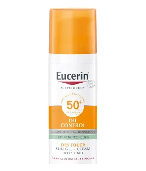 Eucerin Oil Control FPS 50+ para rostro graso